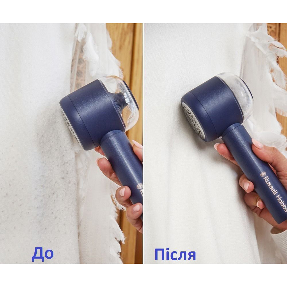 Машинка для чистки трикотажа RUSSELL HOBBS 7660-56 Источник питания от аккумулятора