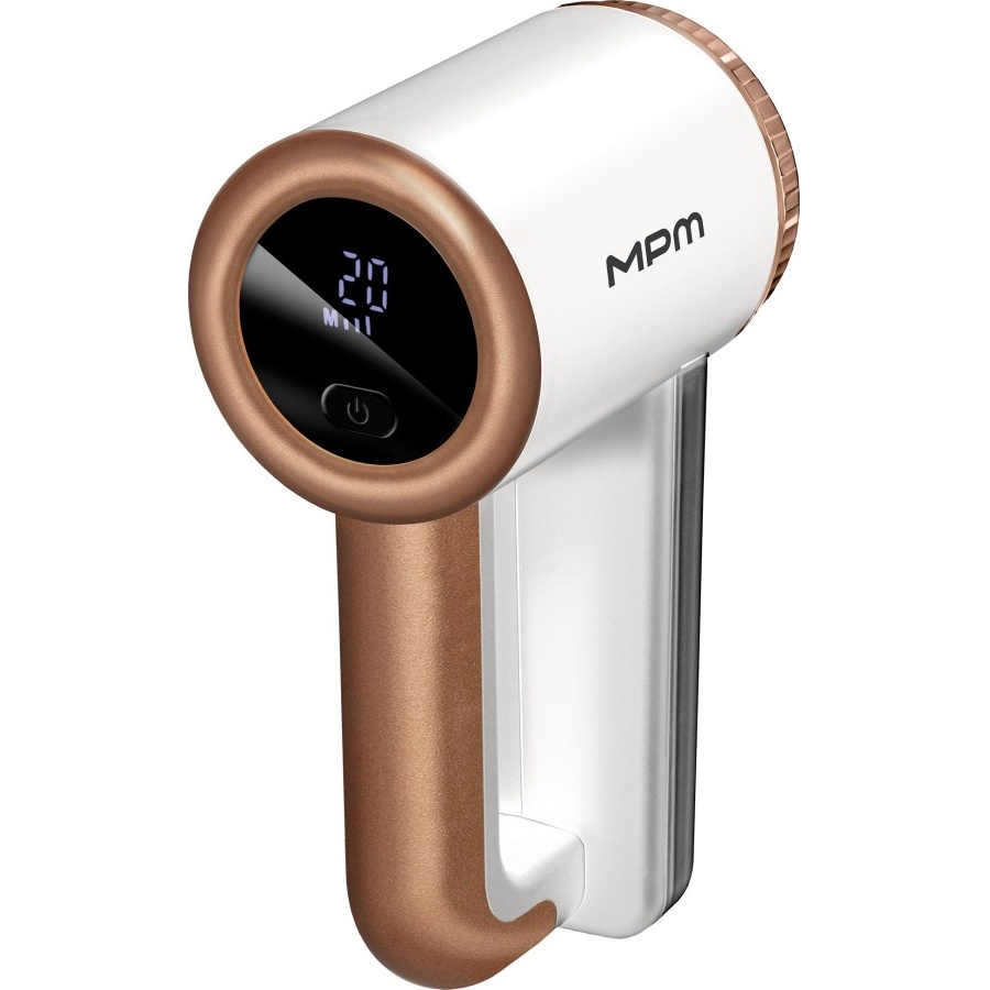 Машинка для чистки трикотажа MPM MMU-06 Дополнительно Светодиодный дисплей, 3-ступенчатое регулирование скорости, индикация уровня износа и заряда аккумулятора