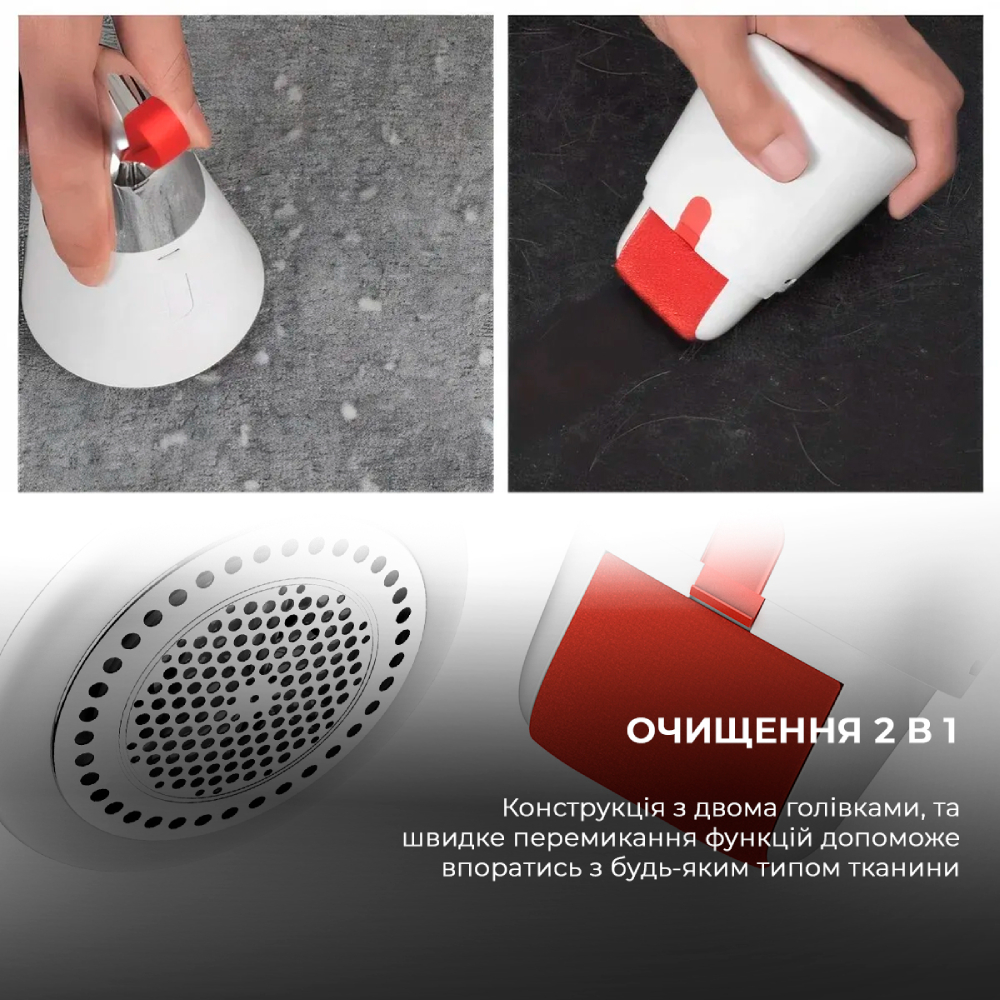 Фото 4 Машинка для чищення трикотажу DEERMA Lint Remover (DEM-MQ600)