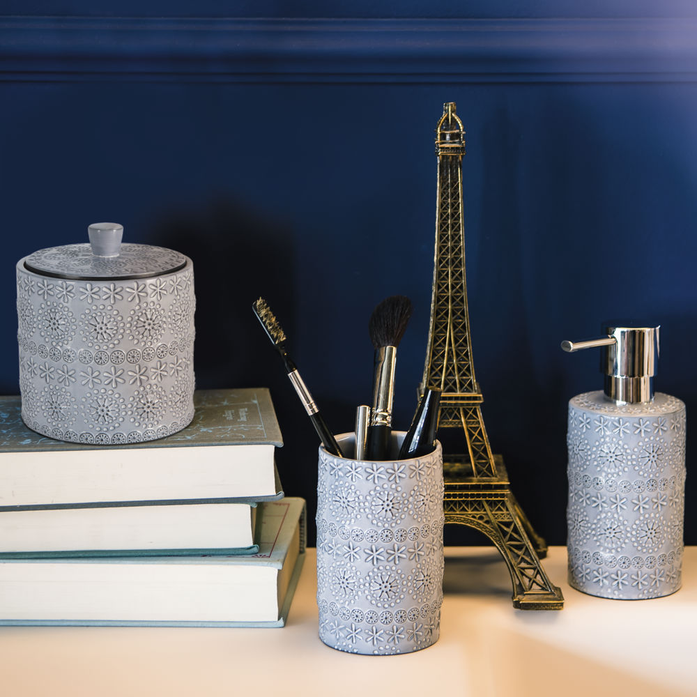 Коробка для хранения мелочей SPIRELLA RELIEF (10.20169) Размеры 11 х 9.3 х 9.3