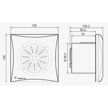 Витяжний вентилятор SOLER&PALAU SILENT-100 CZ