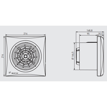Витяжний вентилятор SOLER&PALAU SILENT-300 CZ