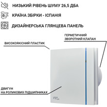 Вытяжной вентилятор SOLER&PALAU SILENT-100 CZ DESIGN
