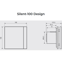 Витяжний вентилятор SOLER&PALAU SILENT-100 CZ SILVER DESIGN