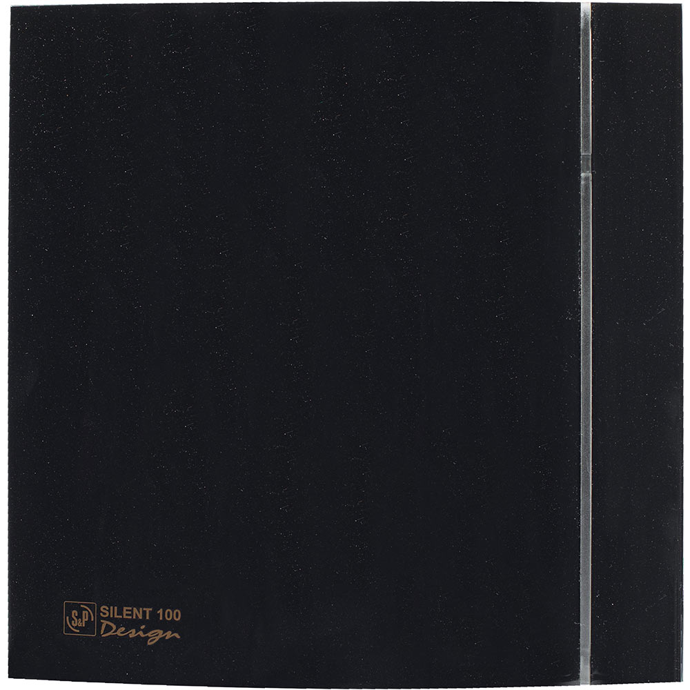 Витяжний вентилятор SOLER&PALAU SILENT-100 CZ BLACK DESIGN 4C