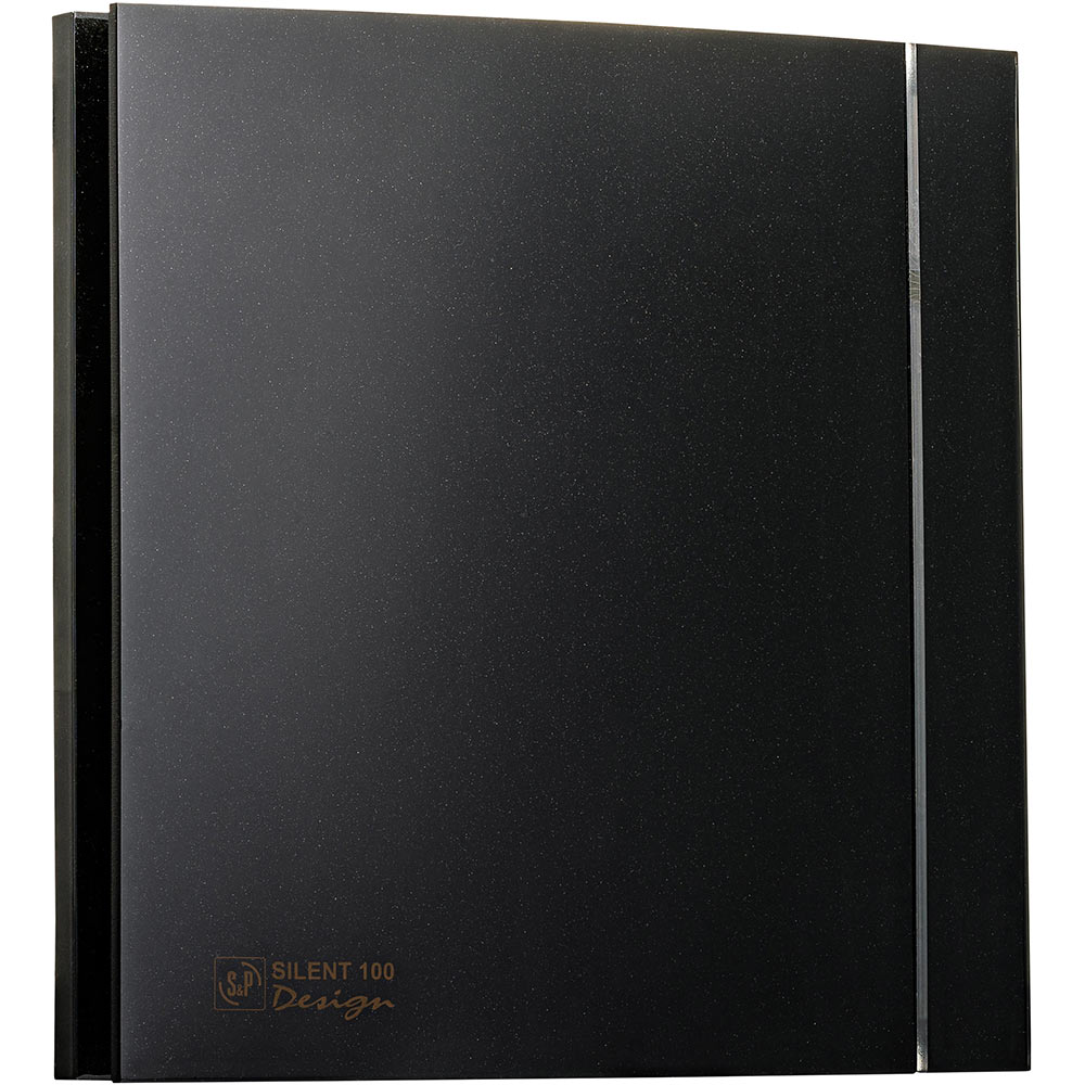 Витяжний вентилятор SOLER&PALAU SILENT-100 CZ BLACK DESIGN 4C Потужність 8