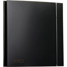 Витяжний вентилятор SOLER&PALAU SILENT-100 CZ BLACK DESIGN 4C