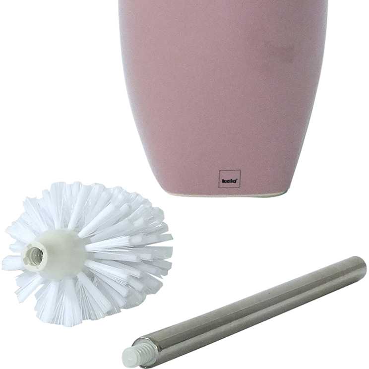 Щетка для унитаза KELA Lindano Rosewood (20334) Размеры 12 х 12 х 45 