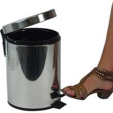 Ведро для мусора KELA Knut Silver shining (18194)