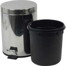 Ведро для мусора KELA Knut Silver shining (18194)