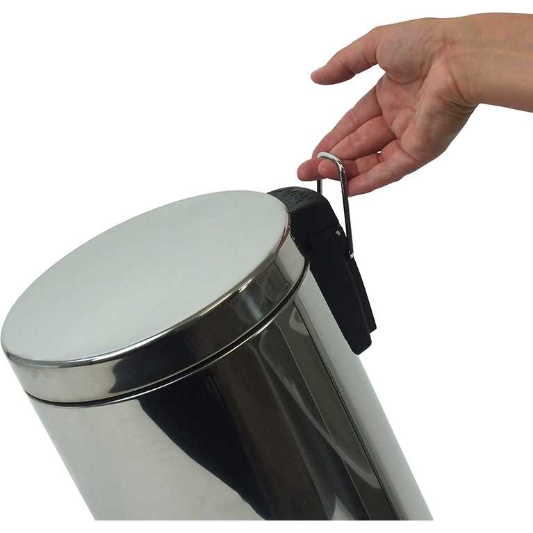 Фото 4 Ведро для мусора KELA Knut Silver shining (18194)