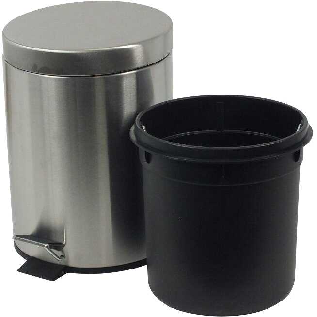 Ведро для мусора KELA Janos Silver matt (20879) Цвет серебристый