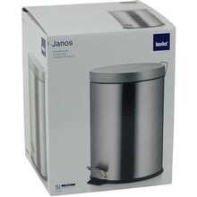 Ведро для мусора KELA Janos Silver matt (20879)