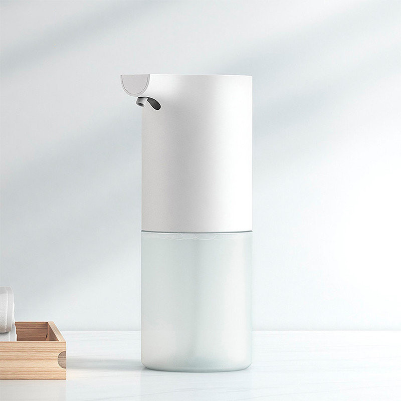 Диспенсер для мыла Mijia Automatic Dispenser (526153) Особенности  емкость для мыла приобретается отдельно; вспенивание мыла; скорость срабатывания – 0.25 с; водонепроницаемость: IPX4;  питание: 4 батарейки АА (в комплект не входят)
