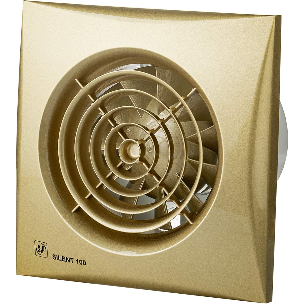Вытяжной вентилятор SOLER&PALAU SILENT-100 CZ GOLD Частота вращения 2400