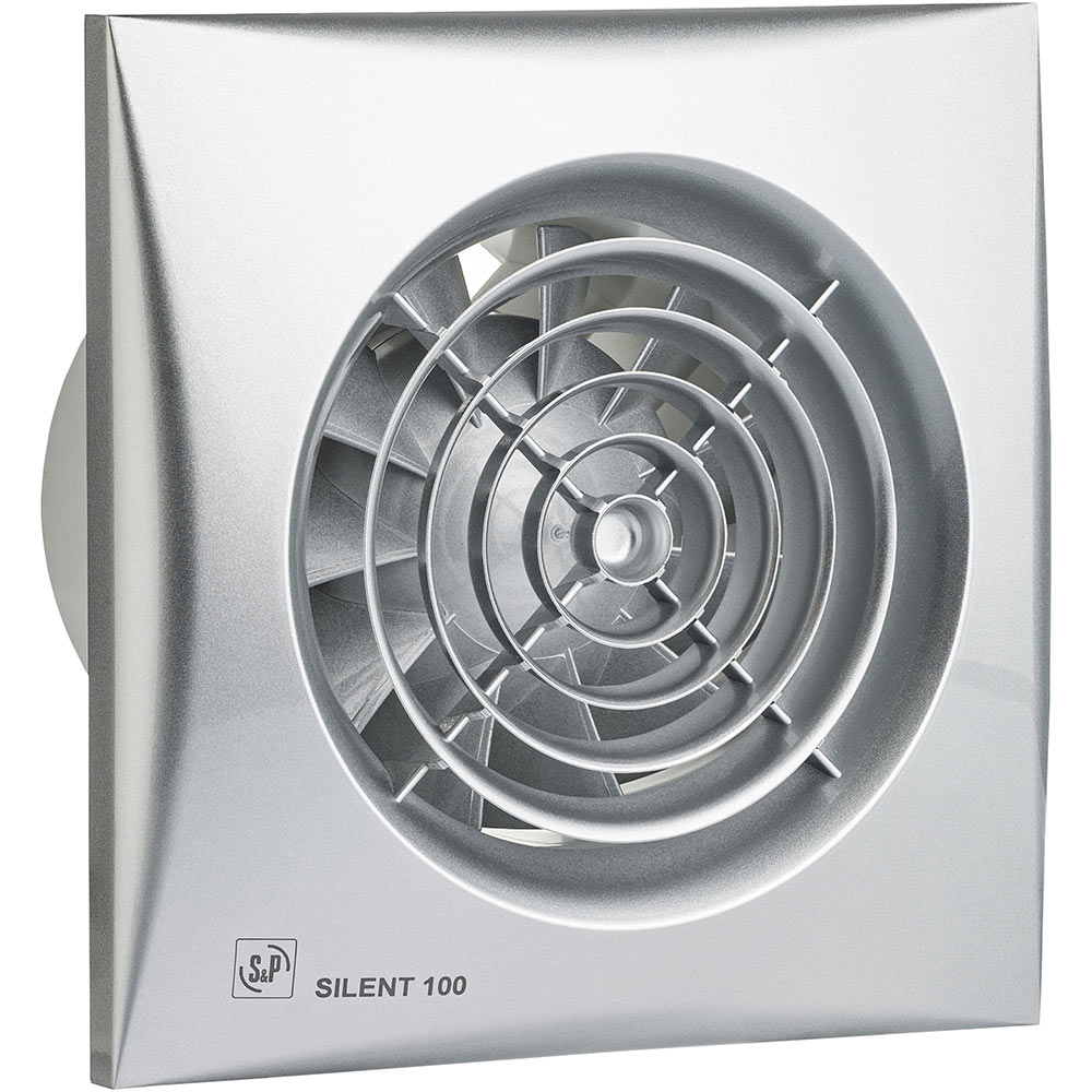 Витяжний вентилятор SOLER&PALAU SILENT-100 CRZ SILVER Потужність 8