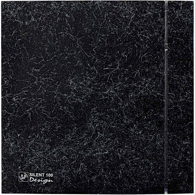 Вытяжной вентилятор SOLER&PALAU SILENT-100 CZ DESIGN 4C MARBLE BLACK