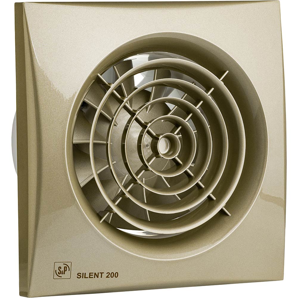 Вытяжной вентилятор SOLER&PALAU SILENT-200 CZ Champagne Мощность 16