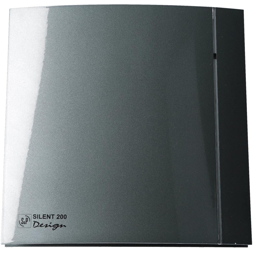 Фото Вытяжной вентилятор SOLER&PALAU SILENT-200 CZ GREY DESIGN - 4C (230V 50) (5210616600)