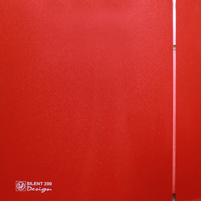 

Вытяжной вентилятор SOLER&PALAU SILENT-200 CZ RED DESIGN - 4C (230V 50) (5210616800), SILENT-200 CZ RED DESIGN - 4C (230V 50)