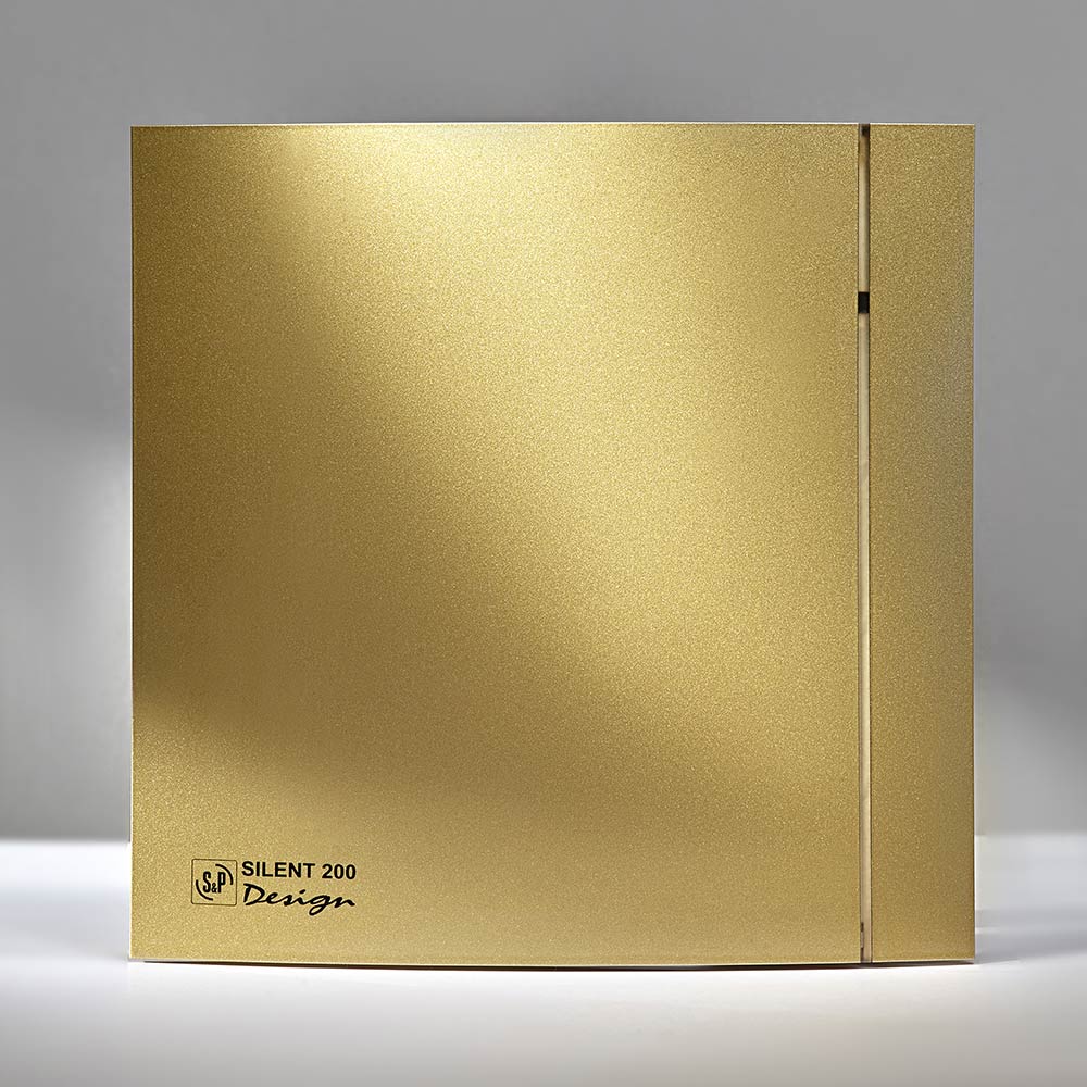 Вытяжной вентилятор SOLER&PALAU SILENT-200 CZ GOLD DESIGN - 4C (230V 50) (5210626300) Уровень шума 35