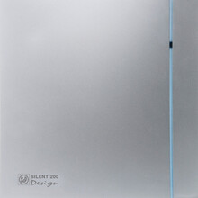 Вытяжной вентилятор SOLER&PALAU SILENT-200 CRZ SILVER DESIGN - 3C (230V 50) (5210606100)