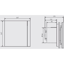 Витяжний вентилятор SOLER&PALAU SILENT-300 CZ DESIGN 3C SILVER