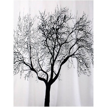 Шторка для душа BISK ТХТ TREE Black (04440)