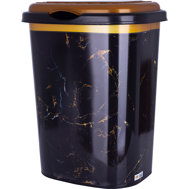 

Корзина для белья VIOLET HOUSE 0190 DECOR Marble Black 55 л, 0190 DECOR Marble BLACK