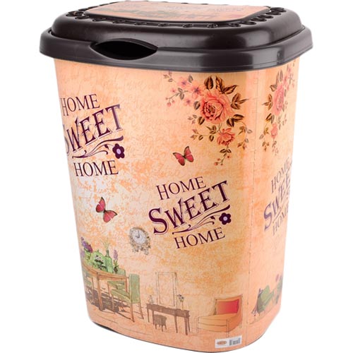 

Корзина для белья VIOLET HOUSE SWEET HOME 0190 55 л, 0190 SWEET HOME