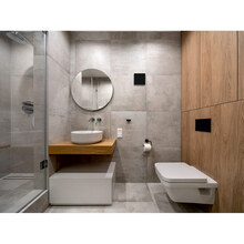 Панель AIRROXY для вытяжных вентиляторов dRim 100/125 Black Plexi (01-162)