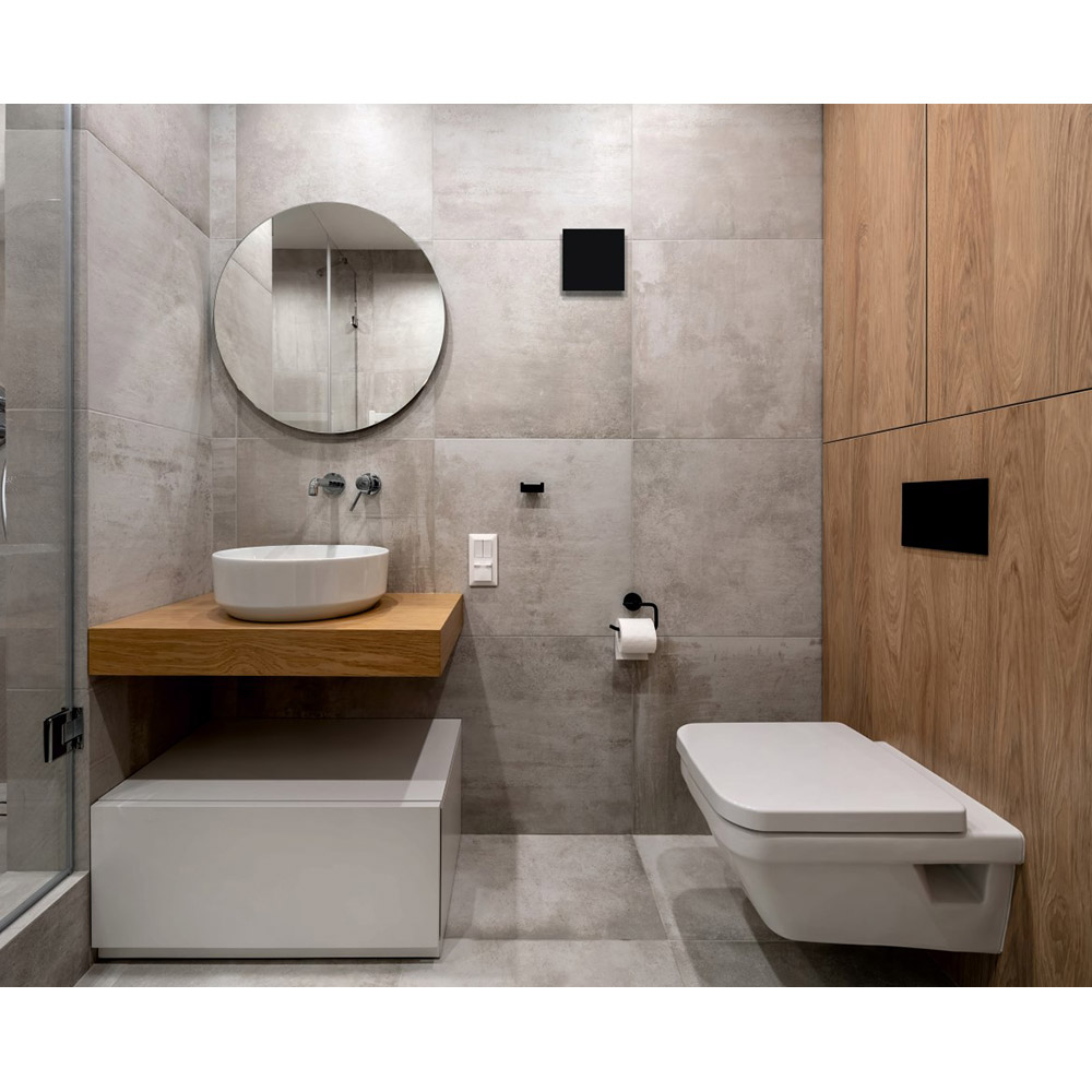 Панель airRoxy Black Mat Glass (01-174) Колір чорний