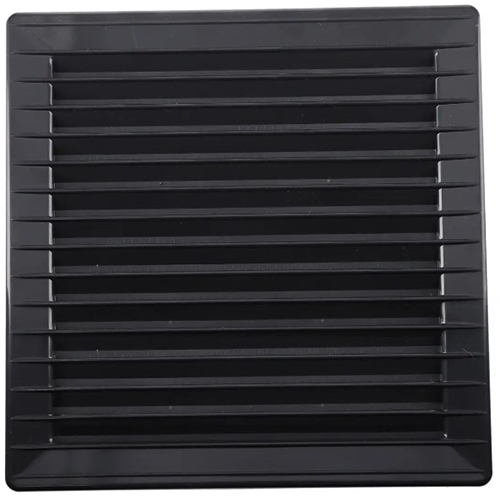 Вентиляційна решітка AIRROXY AKUSzS 170x170 125 graphite (02-257) Особливості матеріал: пластик