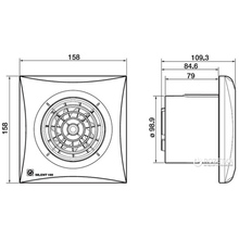 Вытяжной вентилятор SOLER&PALAU SILENT-100 CHZ