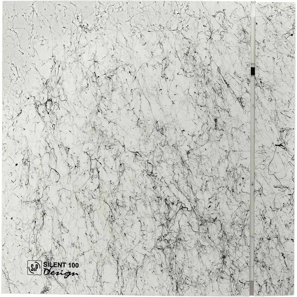 Вытяжной вентилятор SOLER&PALAU SILENT-100 CZ MARBLE WHITE DESIGN 4C