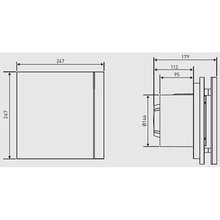 Вытяжной вентилятор SOLER&PALAU SILENT-200 CHZ DESIGN 3C