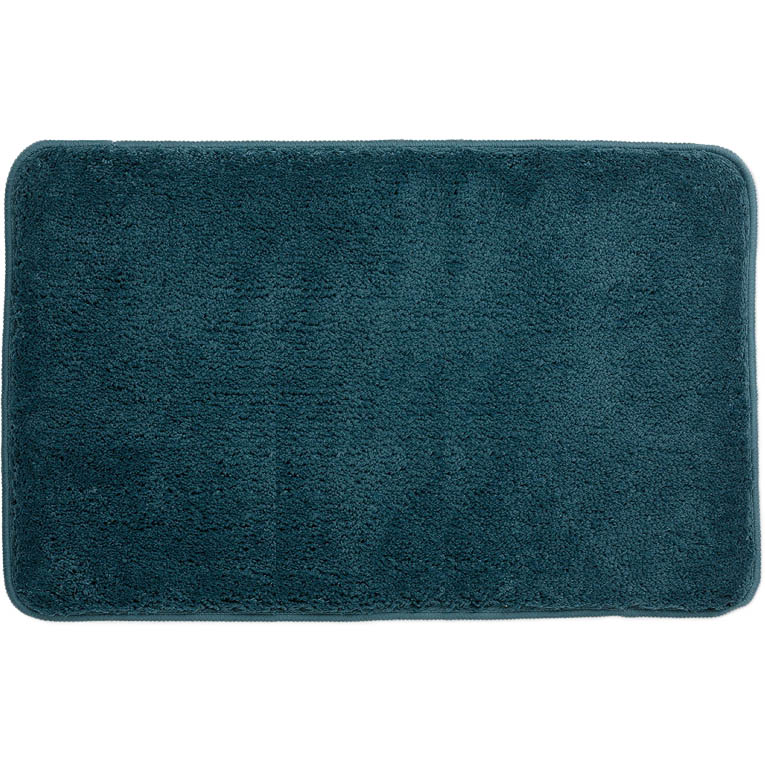 

Коврик KELA Livana 80х50см Petrol (4025457240119), Килимок д/ванної polyester Livana син.зелений