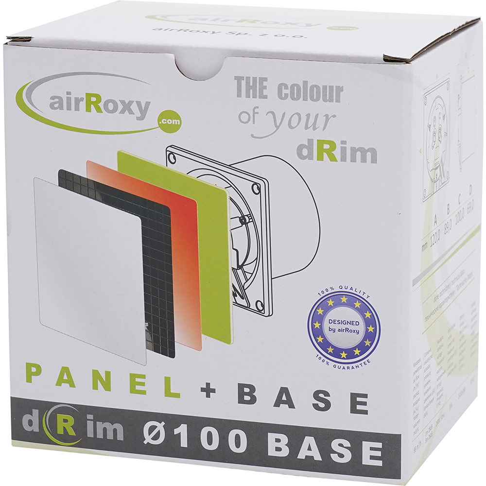 Покупка Витяжний вентилятор AIRROXY dRim 125 HS BB (01-070)