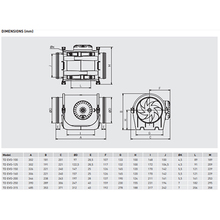 Витяжний вентилятор SOLER & PALAU TD EVO-100 220-240V 50 / 60HZ