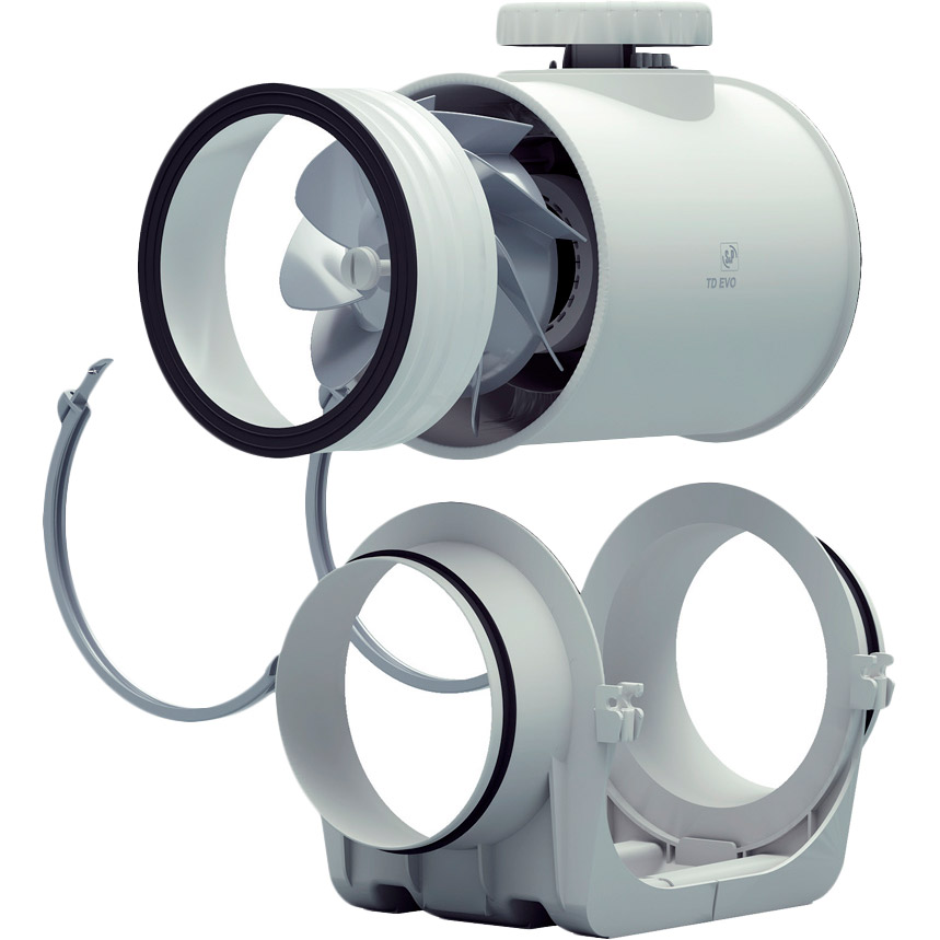 Витяжний канальний вентилятор SOLER & PALAU TD EVO-200 N8 Частота обертів 2700