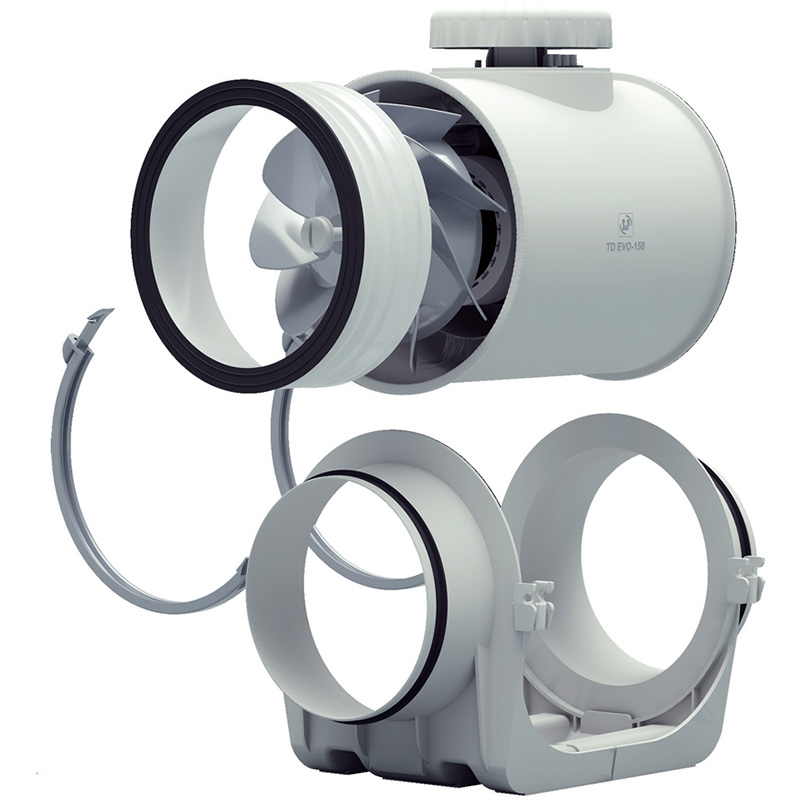 Вытяжной канальный вентилятор SOLER&PALAU TD EVO-200 N8 Производительность 900