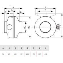 Витяжний канальний вентилятор Soler&Palau VENT-315N (220/240V50/60HZ)