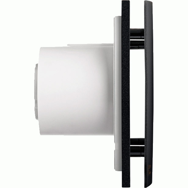 Витяжний вентилятор Soler&Palau SILENT-100 CHZ BLACK DESIGN-4C з датчиком вологості Частота обертів 2400
