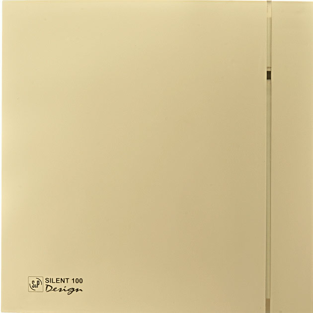 Витяжний вентилятор Soler&Palau SILENT-100 CHZ IVORY DESIGN-4C з датчиком вологості