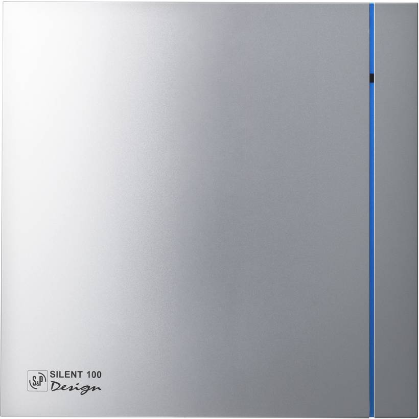 Витяжний вентилятор SOLER&PALAU SILENT-100 CRZ SILVER DESIGN