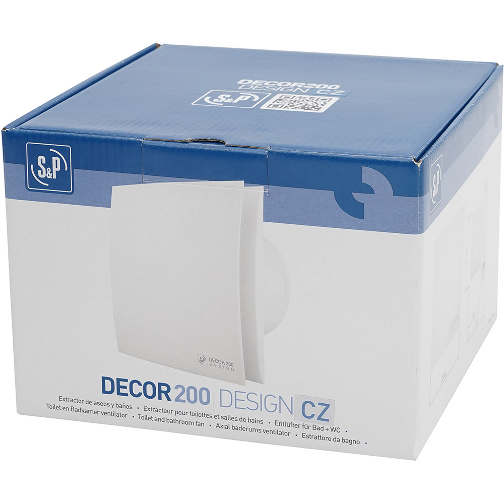 В Україні Вентилятор SOLER&PALAU DECOR-200 CRZ DESIGN (220-240V 50)