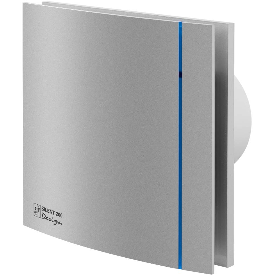 Вентилятор SOLER&PALAU SILENT-200 CHZ SILVER DESIGN-3C