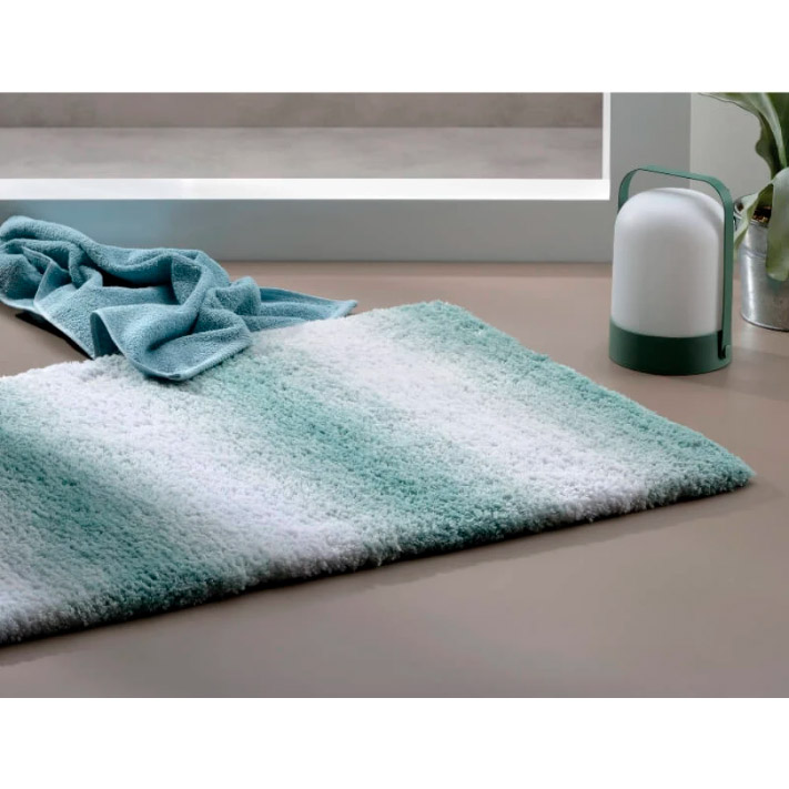 Килимок для ванної KELA Ombre Frosty blue (23569) Розміри 80 х 50 х 1.5
