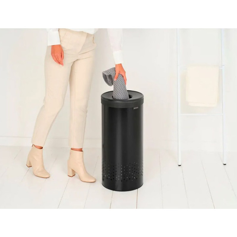 Бак для белья Brabantia 35 л Black (242342) Размеры 300 х 300 х 635