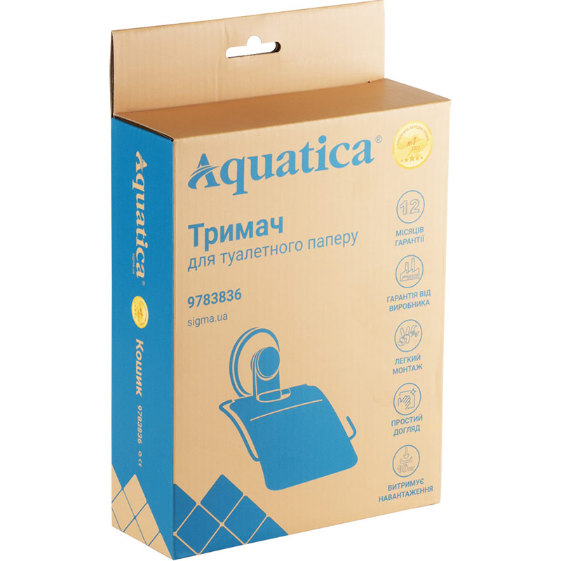 Замовити Тримач для туалетного паперу AQUATICA s38 (9783836)